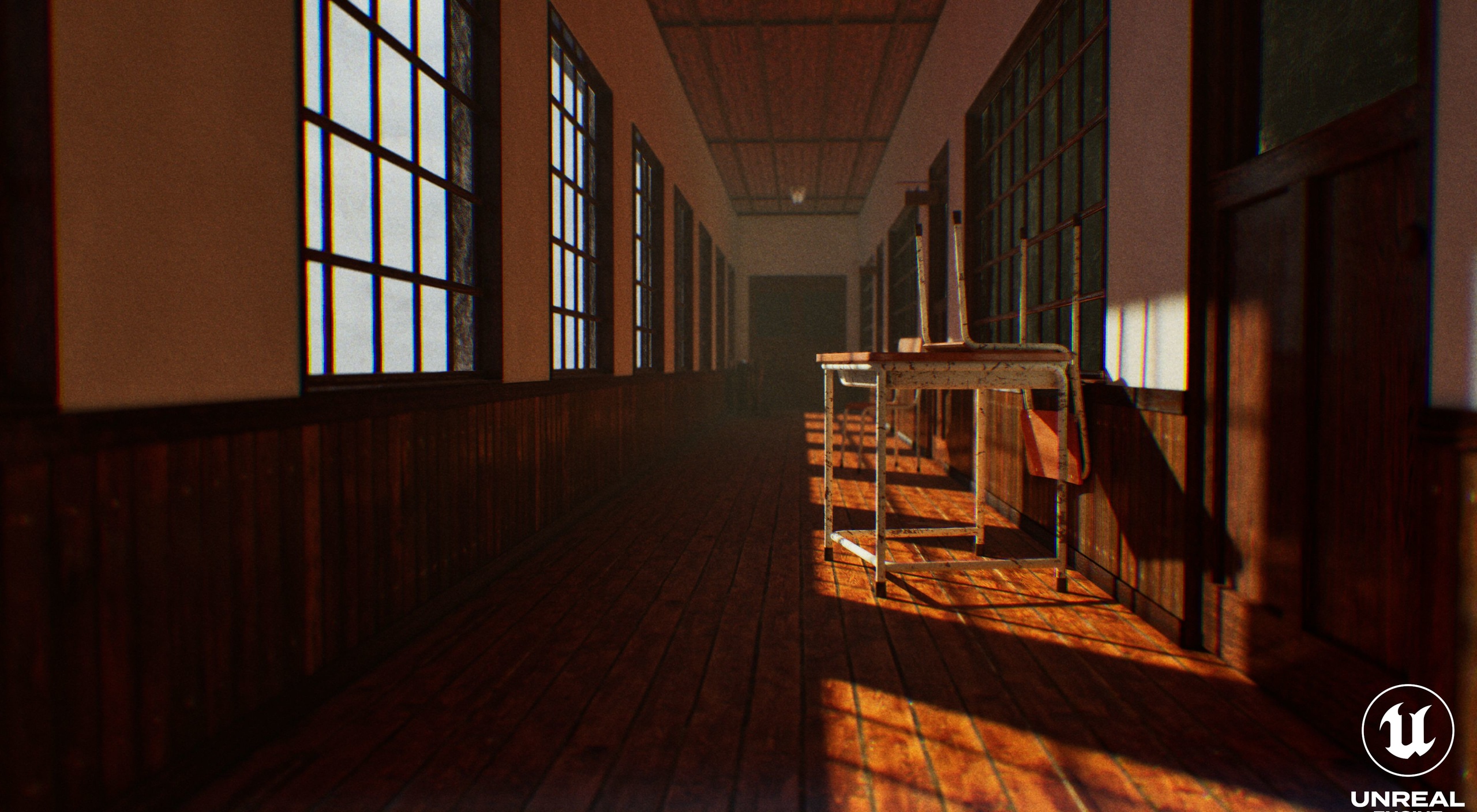 Medium 1 für Eintrag Old School Corridor 3d Scene