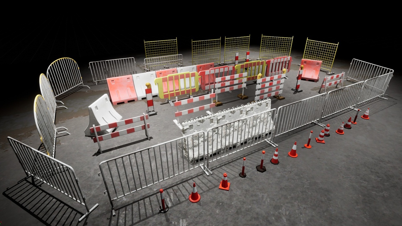Медиа 1 для объявления Barriers and Barricades Pack