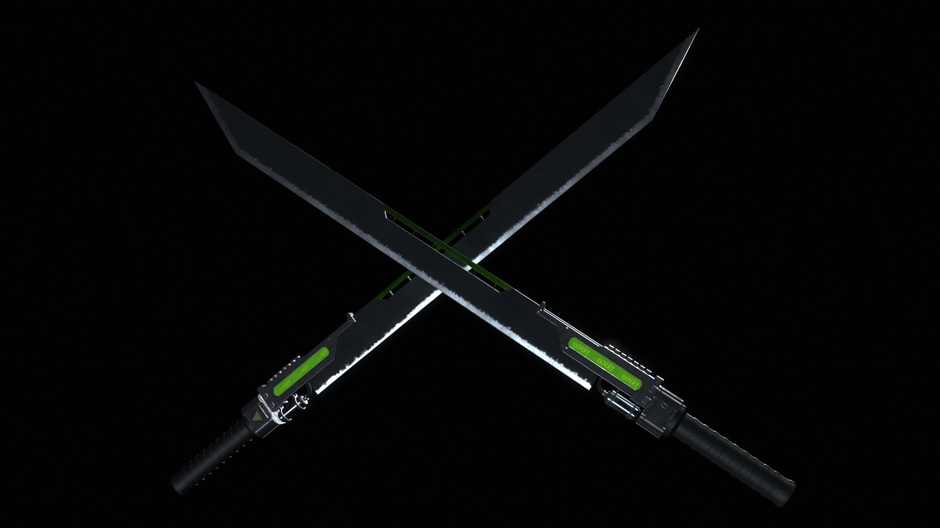 SciFi Sword V2 GameAsset Low-poly 3D model | Fab