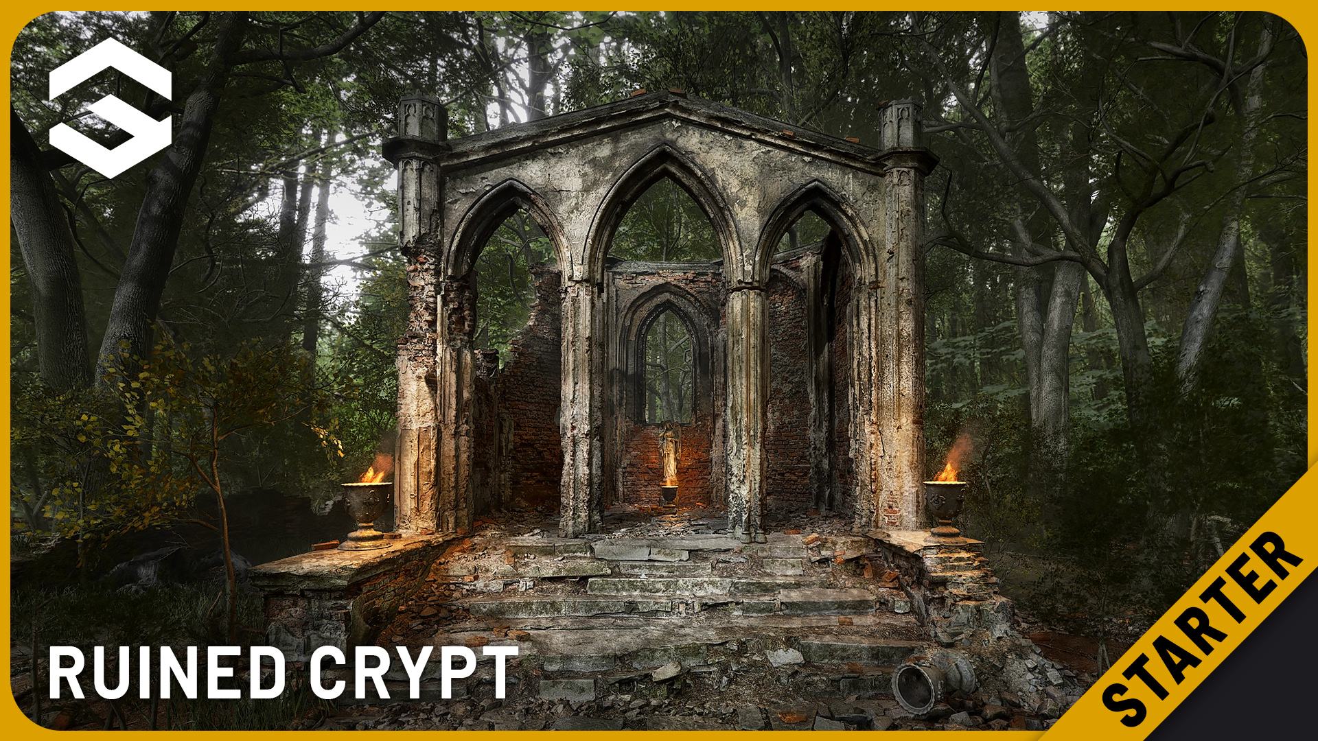 [SCANS] Ruined Crypt | Fab
