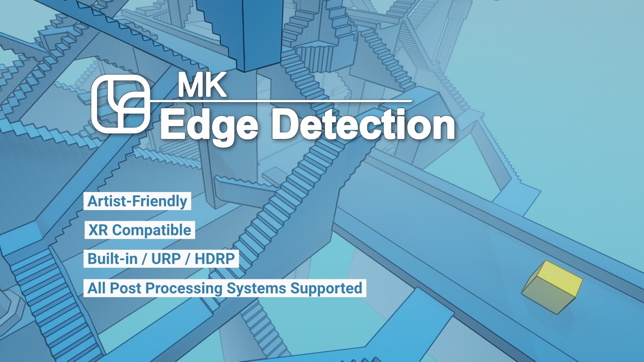 Media 1 for listing MK Edge Detection - Screen Space Lines Shader