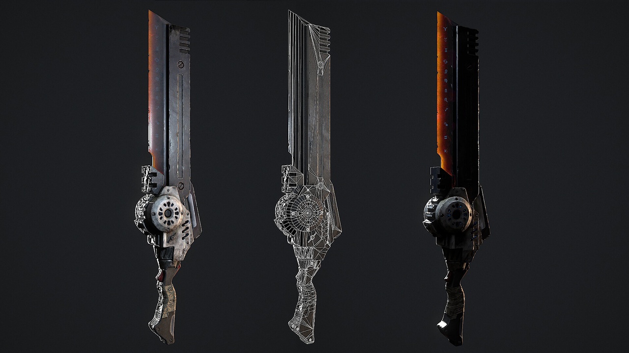 Media 1 for listing Sci Fi Sword