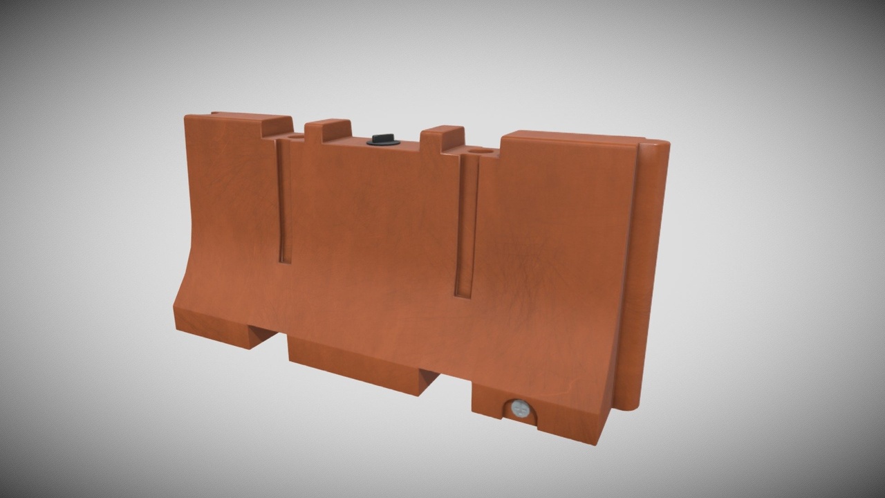 Media 1 for listing Plastic Traffic Barrier 02