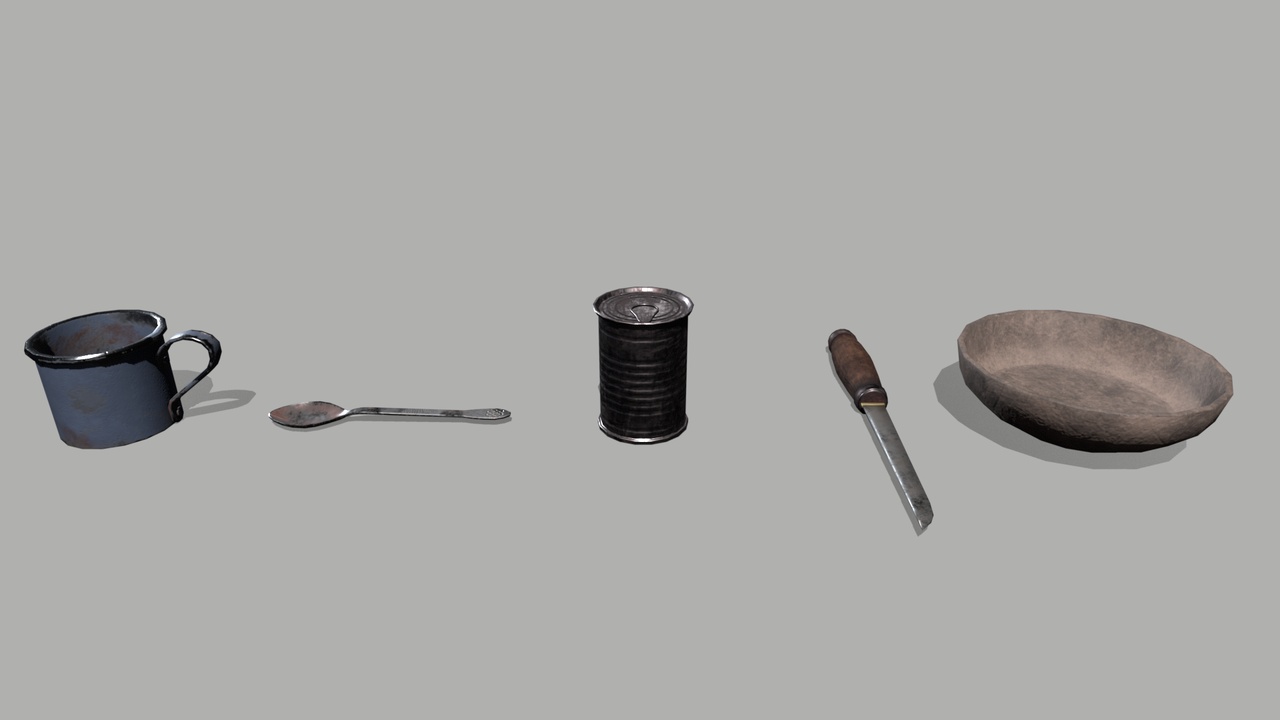 Media 1 for listing Old Cutlery Props