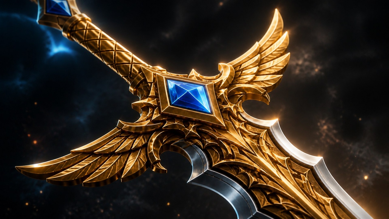 Media 1 for listing Aurethion – Fantasy Holy Sword