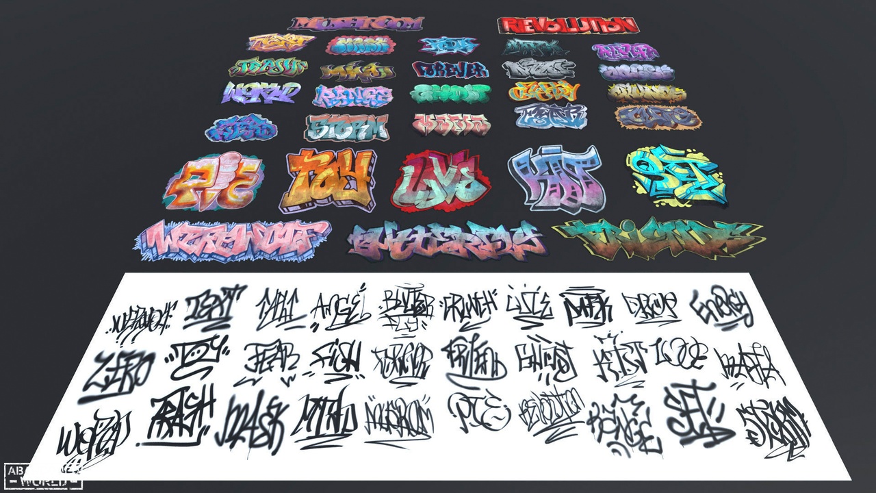 Media 1 for listing Graffiti Pack Decals III