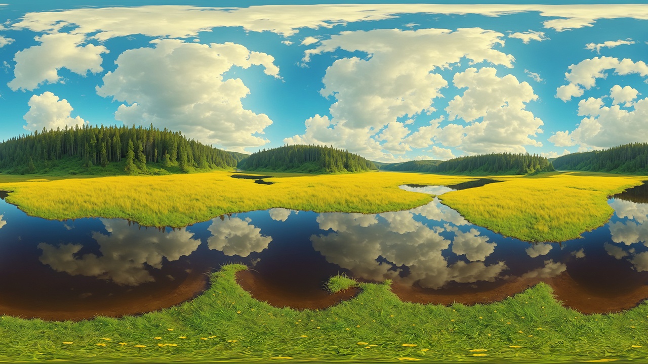 HDRI Spring Landscape Panoramas 제품 등록을 위한 미디어 1개