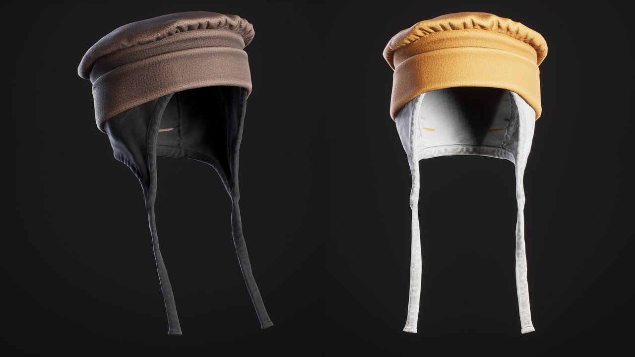 Media 1 for listing Medieval Hat Flat - Metahuman