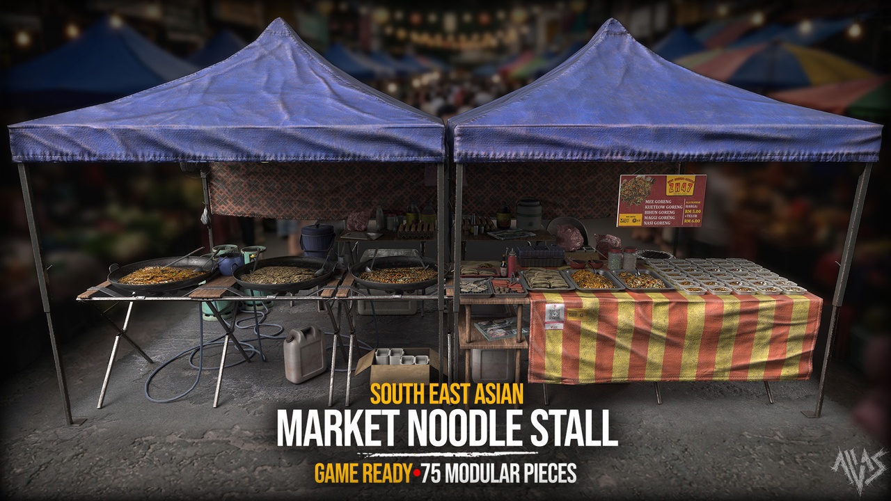 Media 1 for listing Market Noodle Stall