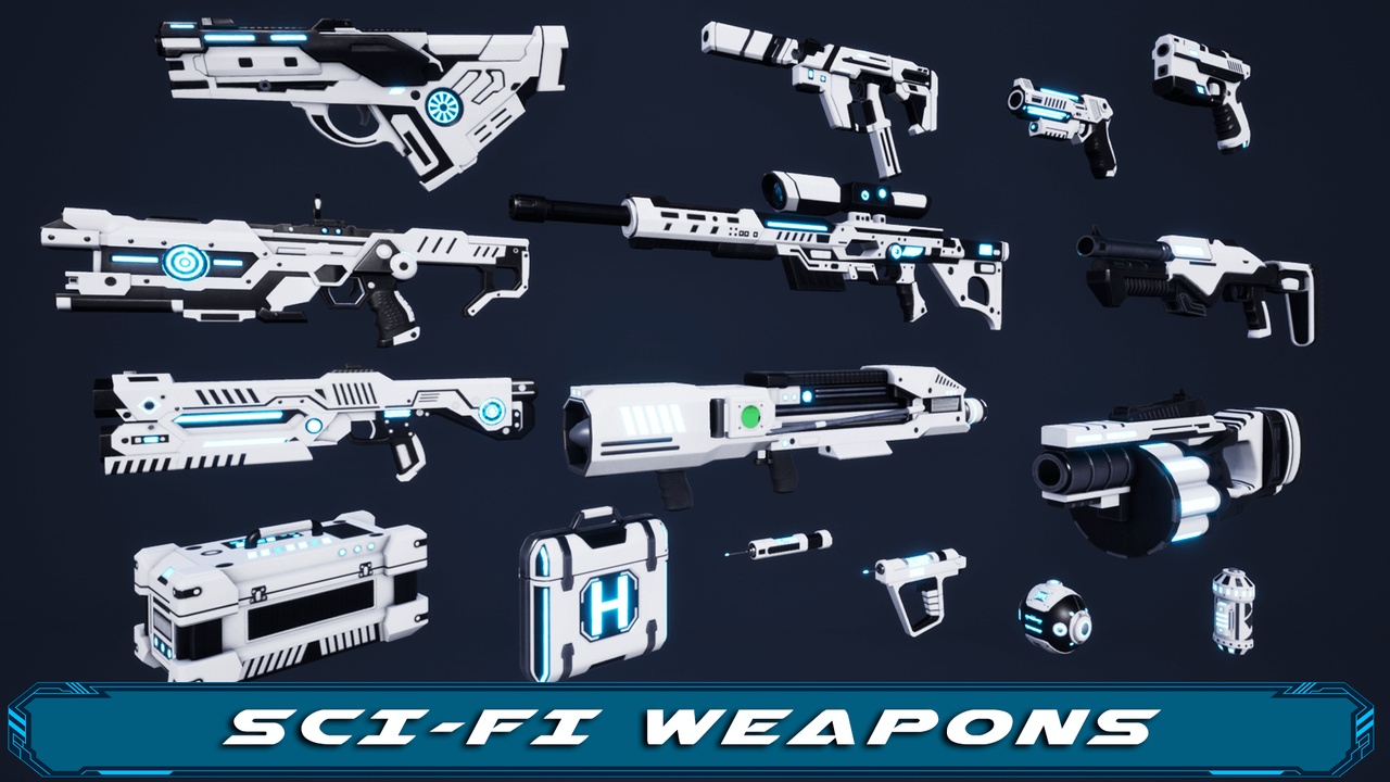 Media 1 for listing SciFi Weapons