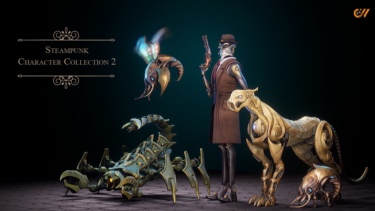 Media 1 for listing Steampunk Character Collection 2