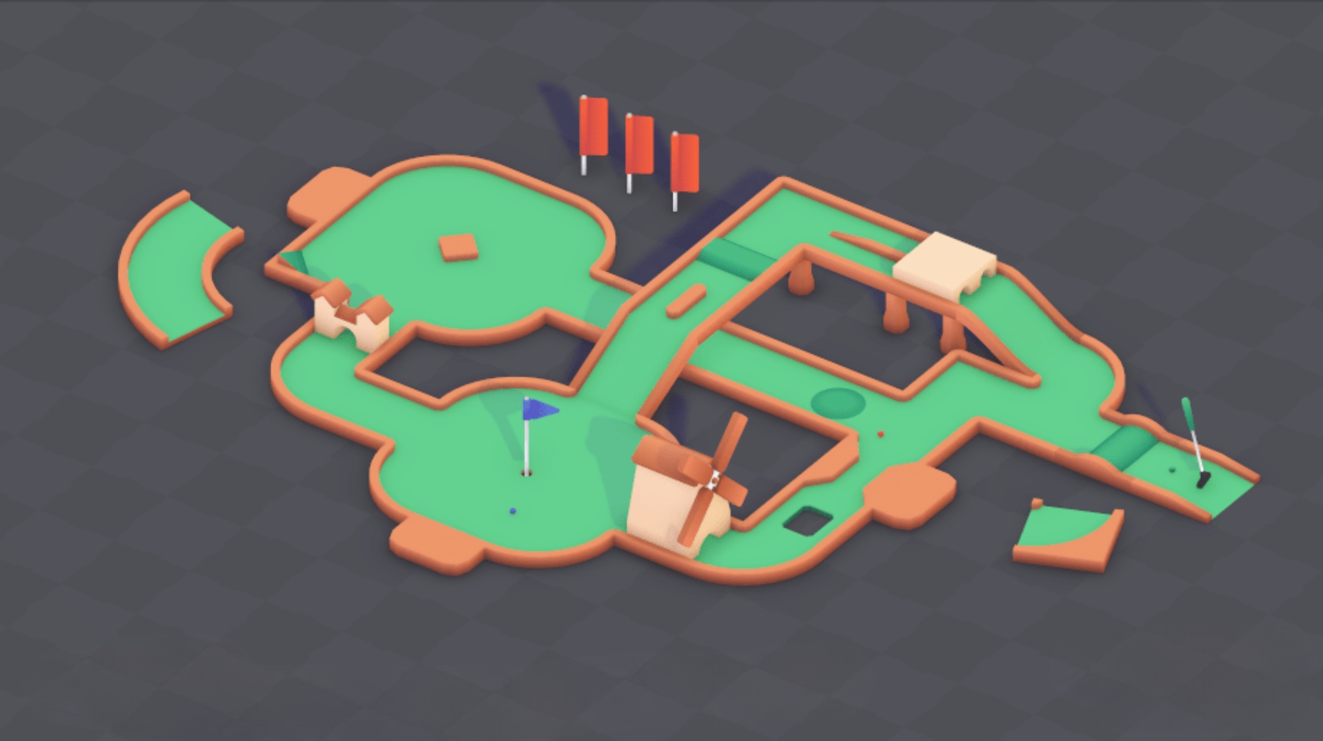 Media 1 for listing Minigolf Asset Pack