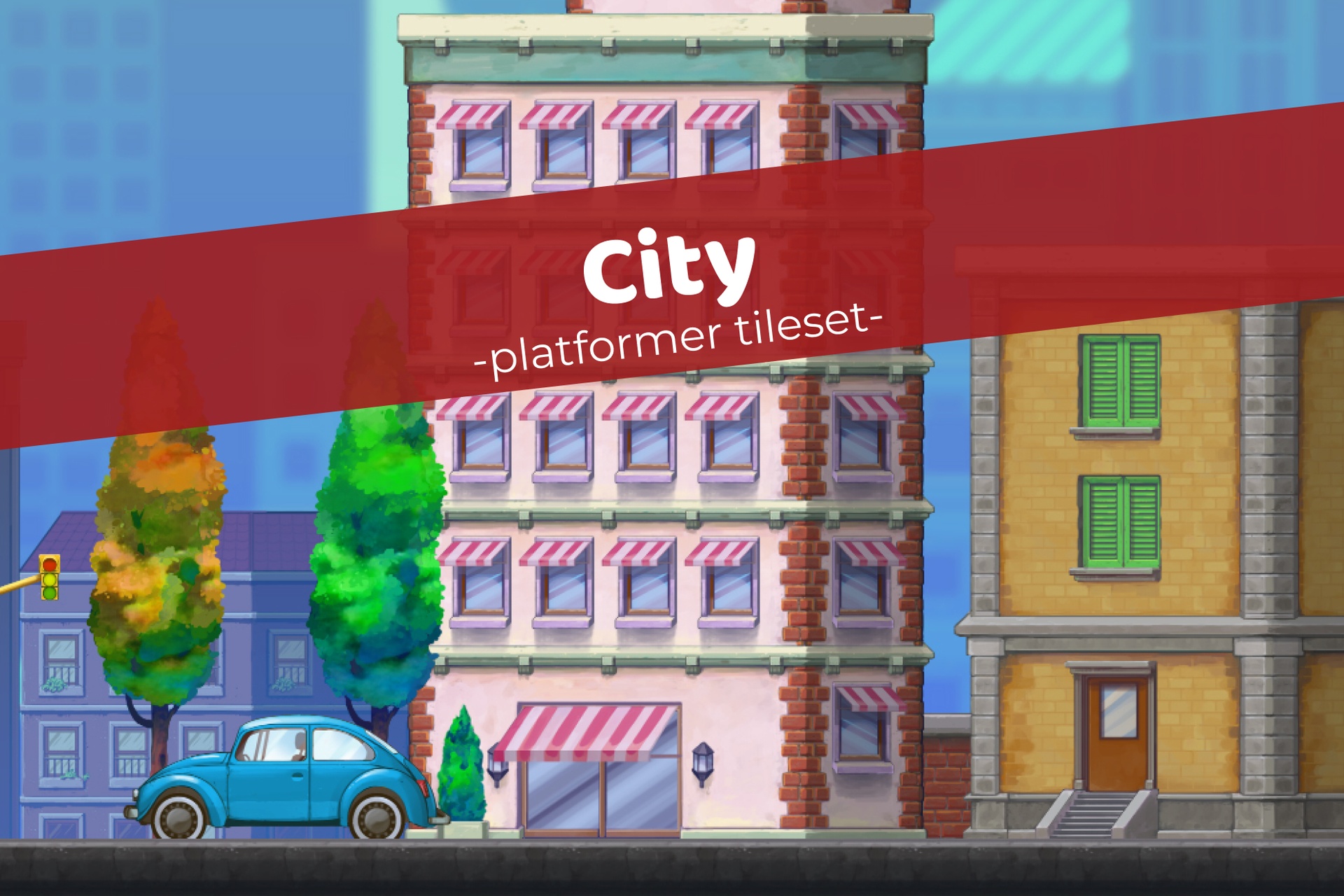 Media 1 for listing City - Platformer Tileset