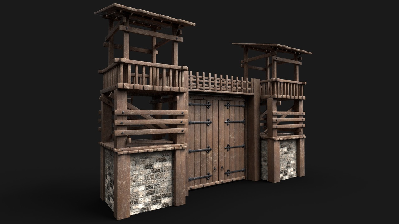 Media 1 for listing Gate Medieval M7