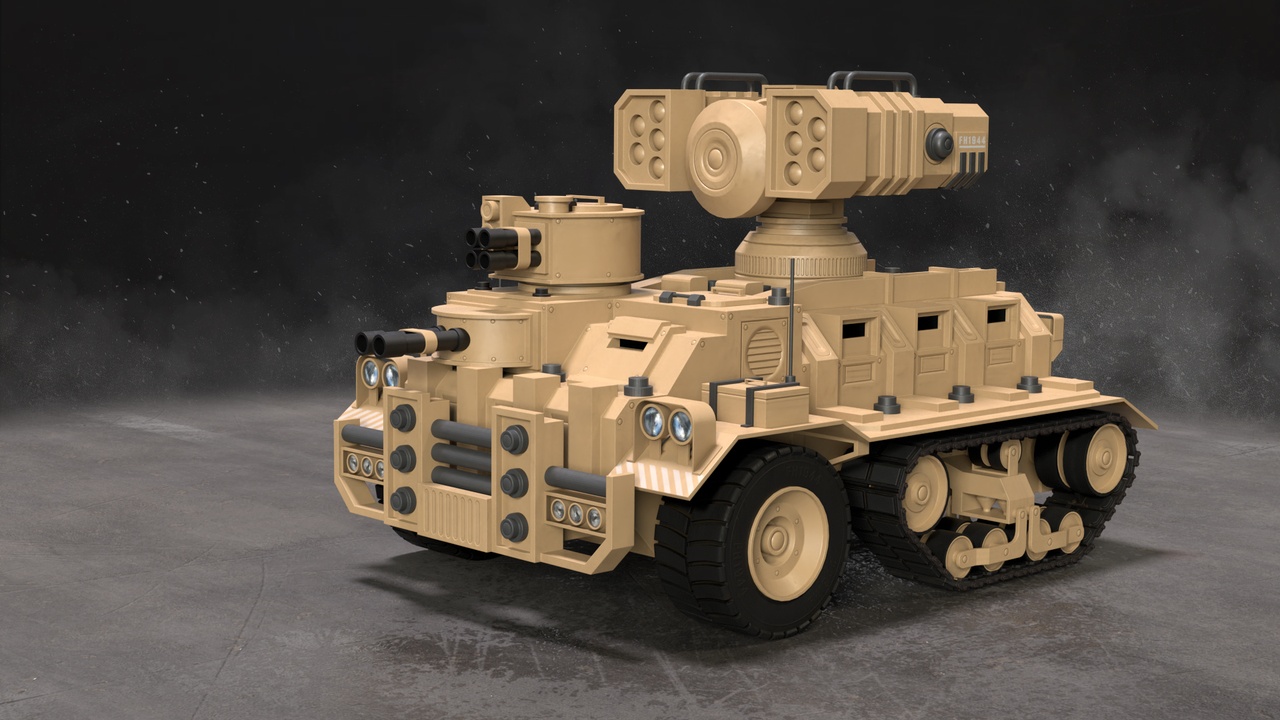 Media 1 for listing Half-track APC-1-Desert-Clean