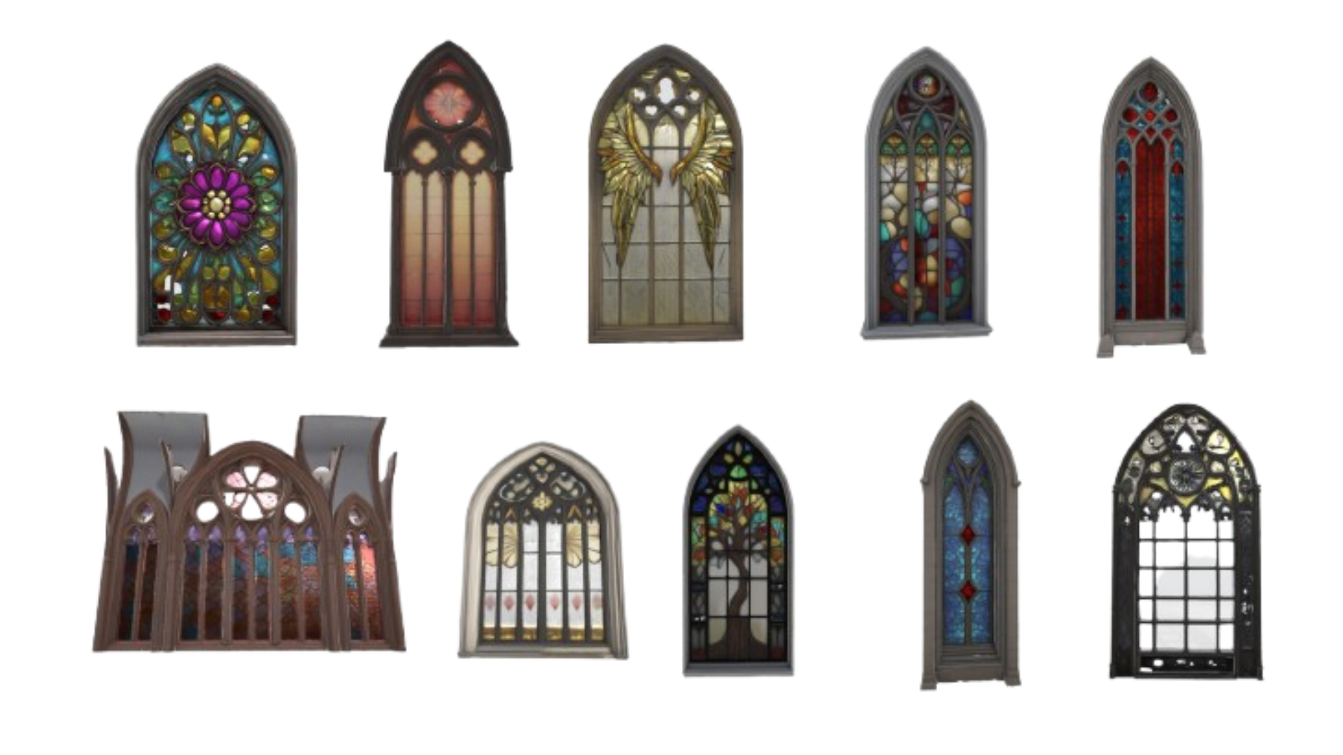 Gothic Windows Pack – Volume 2 | Fab