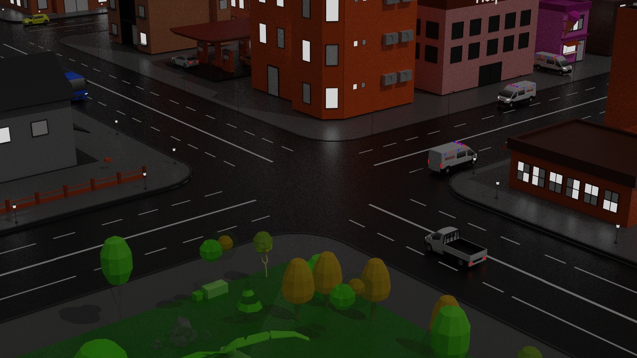 出品Low poly cityのメディア1