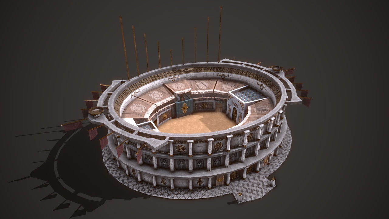Media 1 for listing Roman Greek Colosseum