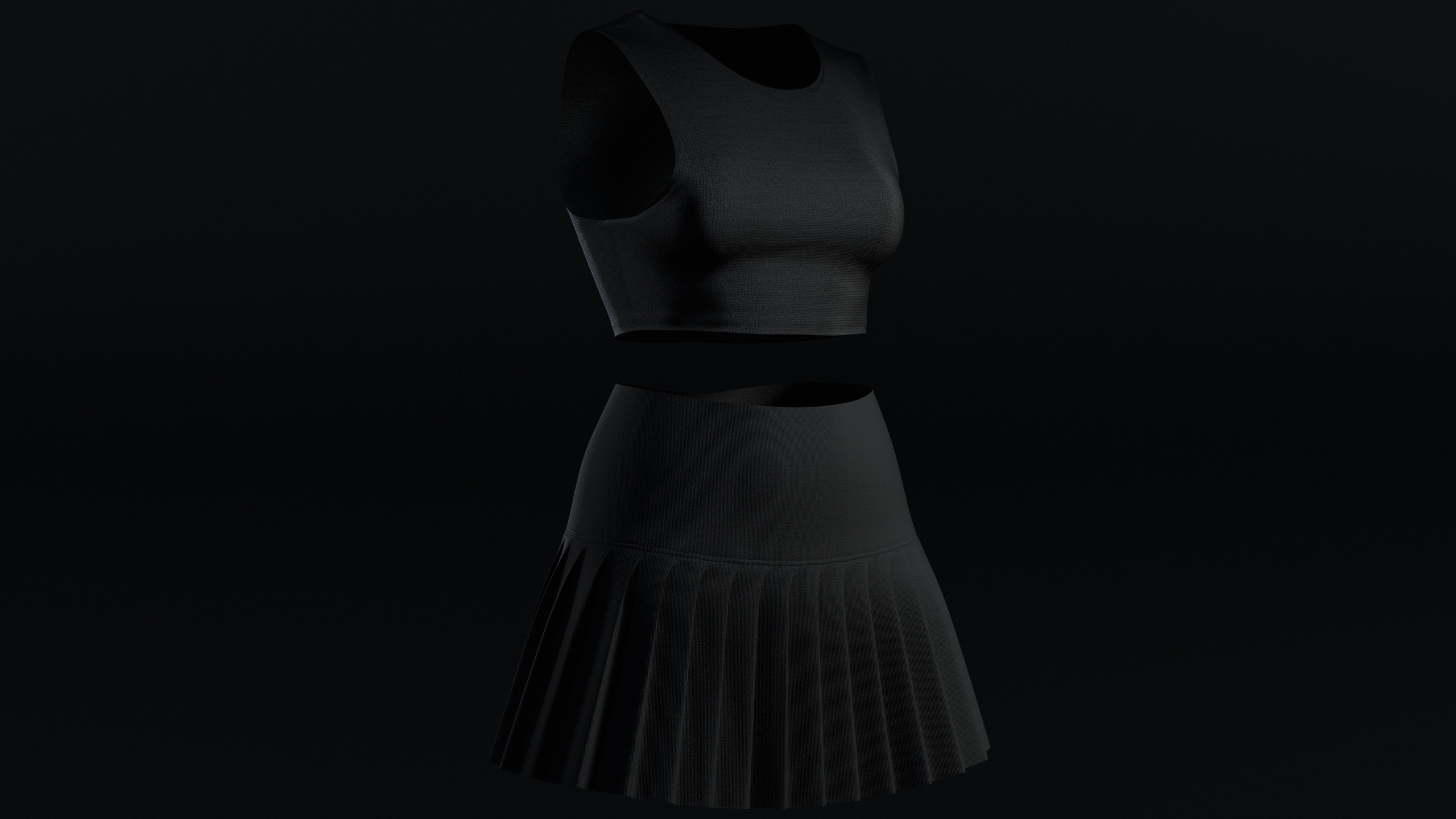 Media 1 for listing MetaHuman Tennis Outfit - Parametric / [MHPKG]