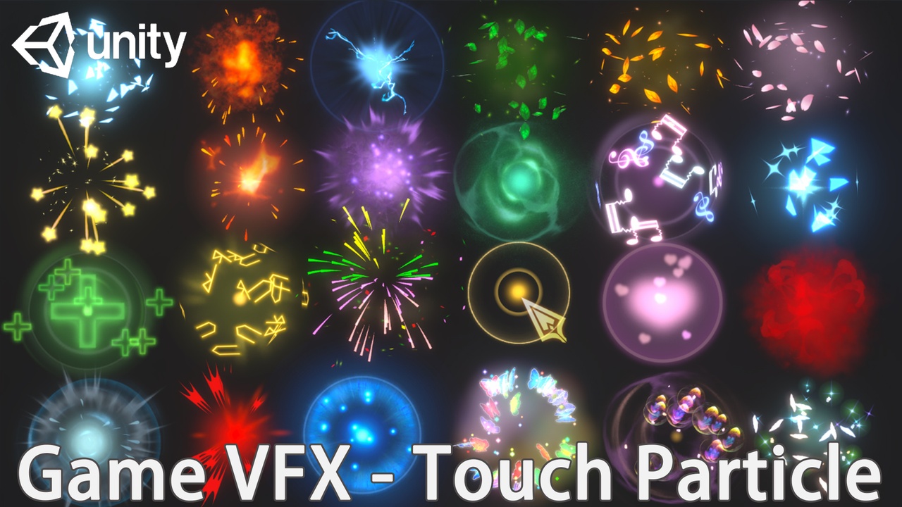 Media 1 for listing Game VFX - Touch Particle Effects