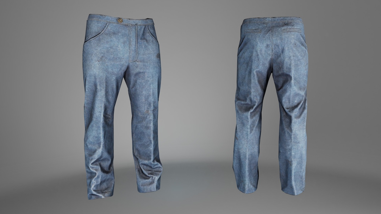 Media 1 for listing Jeans – MetaHuman Outfit | UE5