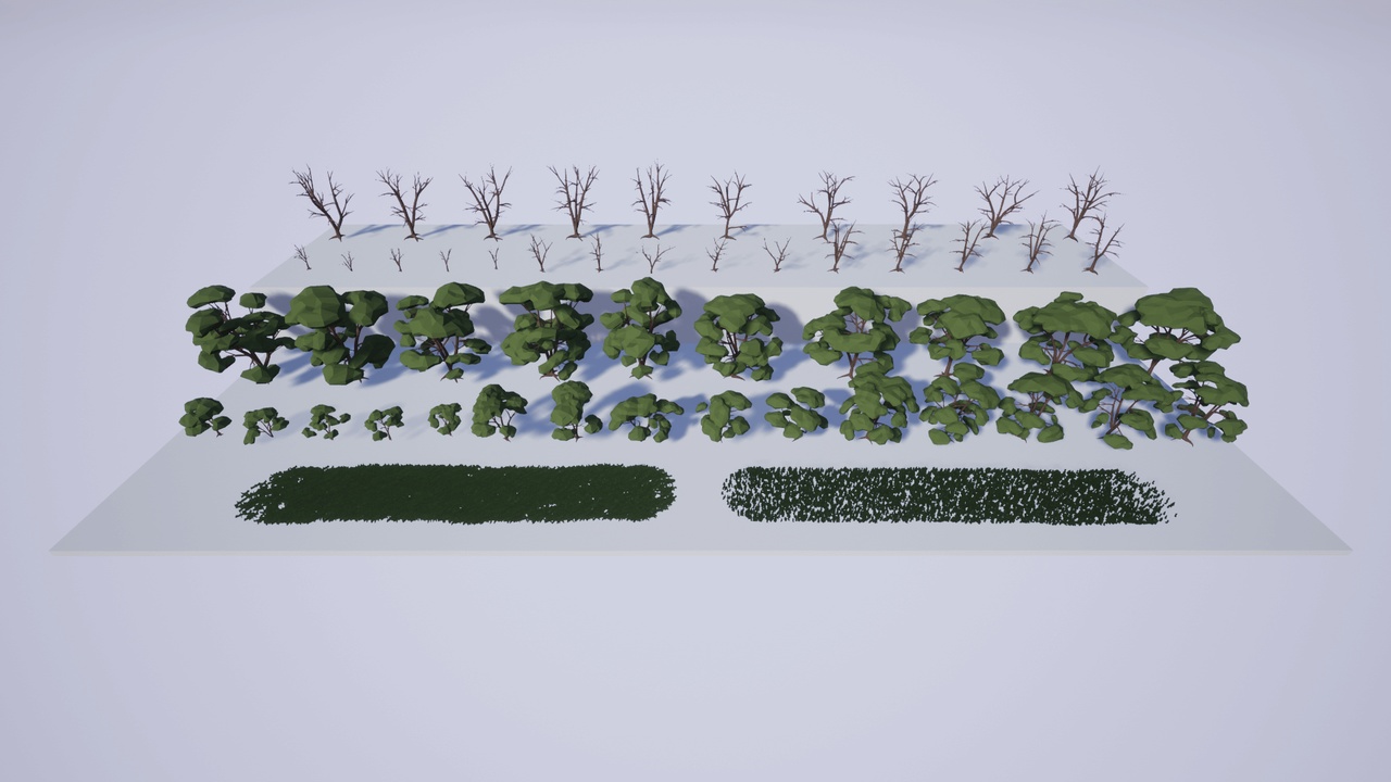 Multimedia 1 para anuncio Low Poly: Trees