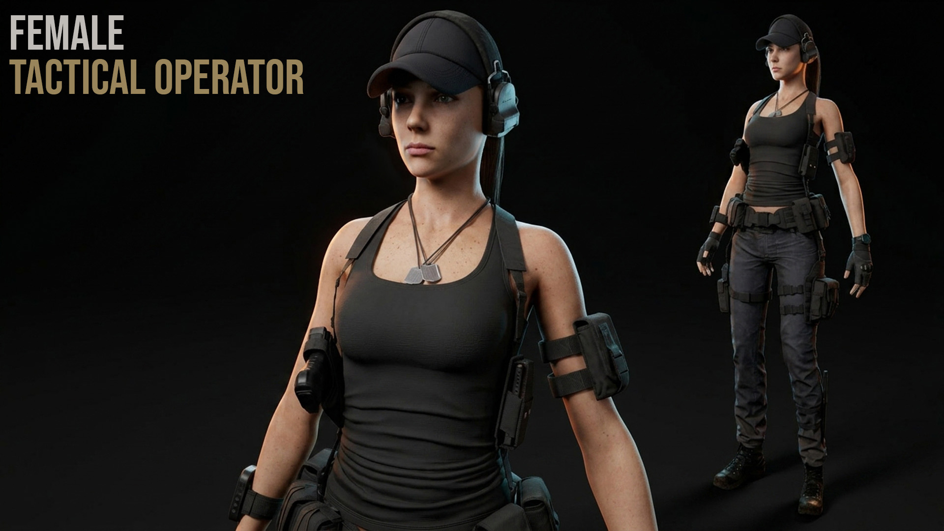 Female Tactical Operator | Fab