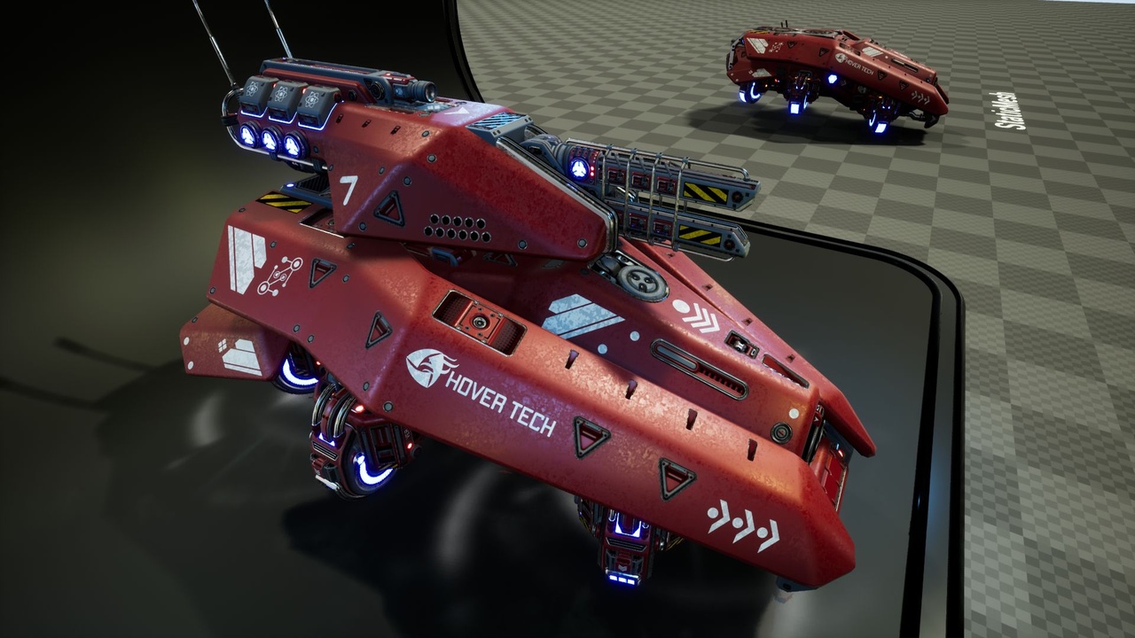 الوسائط 1 للقائمة SciFi Hover Drone