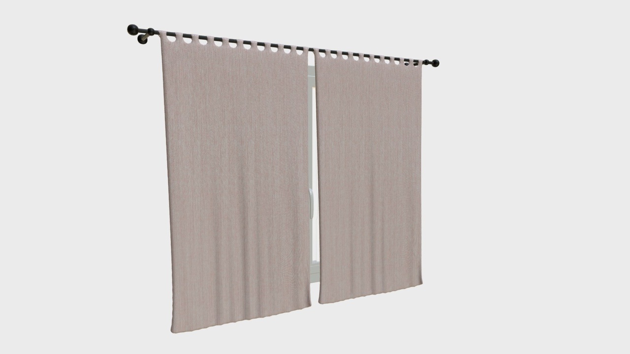 Media 1 for listing Window with frame and curtains