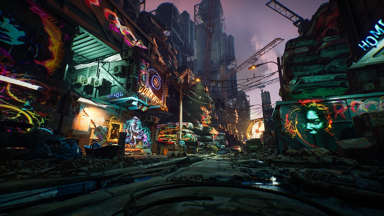 商品 Cyber Scrapyard Environment Kit 的媒体 1