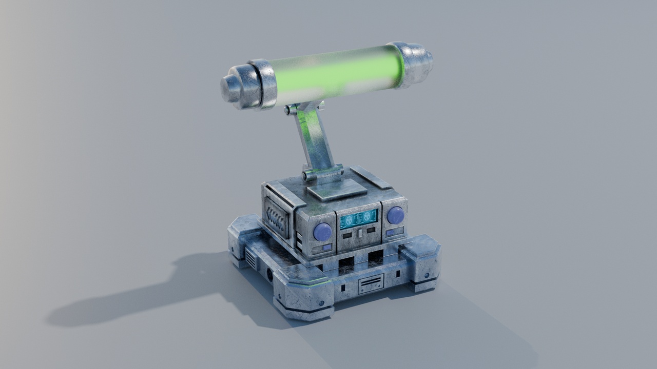 Media 1 for listing Cyberpunk Plasma Energy Lamp