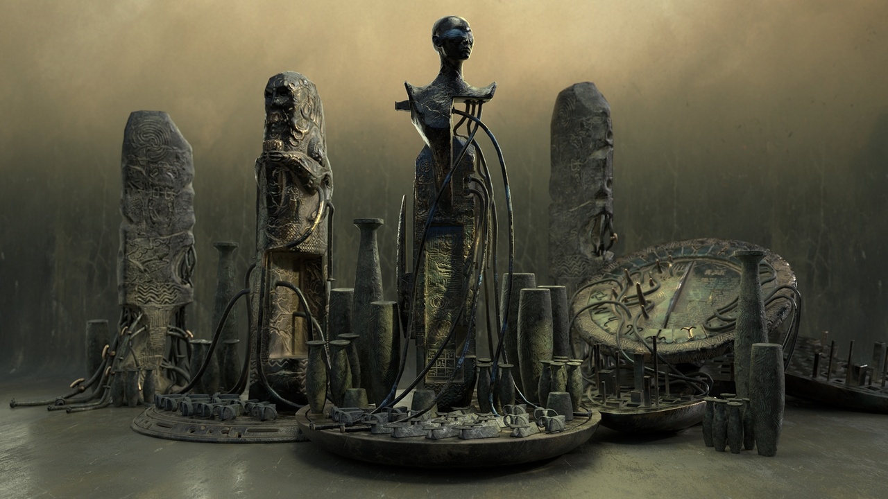 商品 Vintage SciFi pack VOL 1 Enigmatic Ancient Stone 的媒体 1