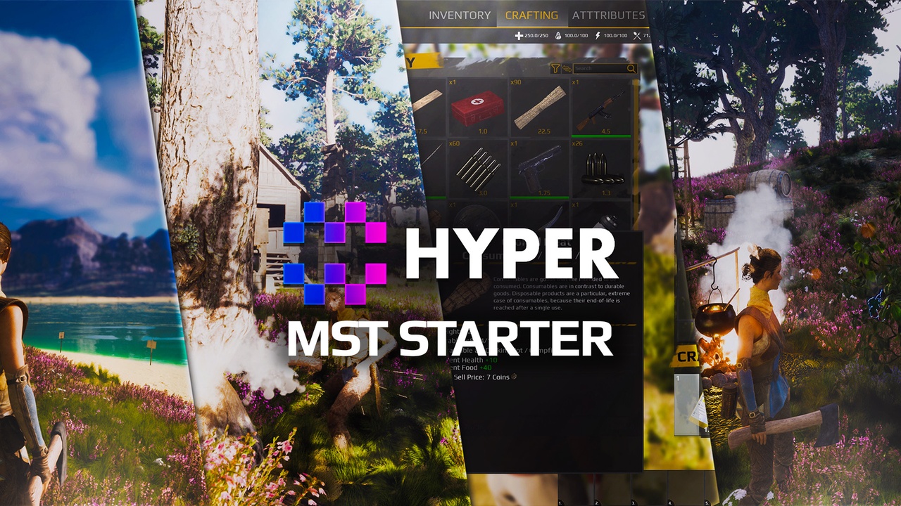 Media 1 for listing Hyper Multiplayer Survival Template Starter [MST] v4