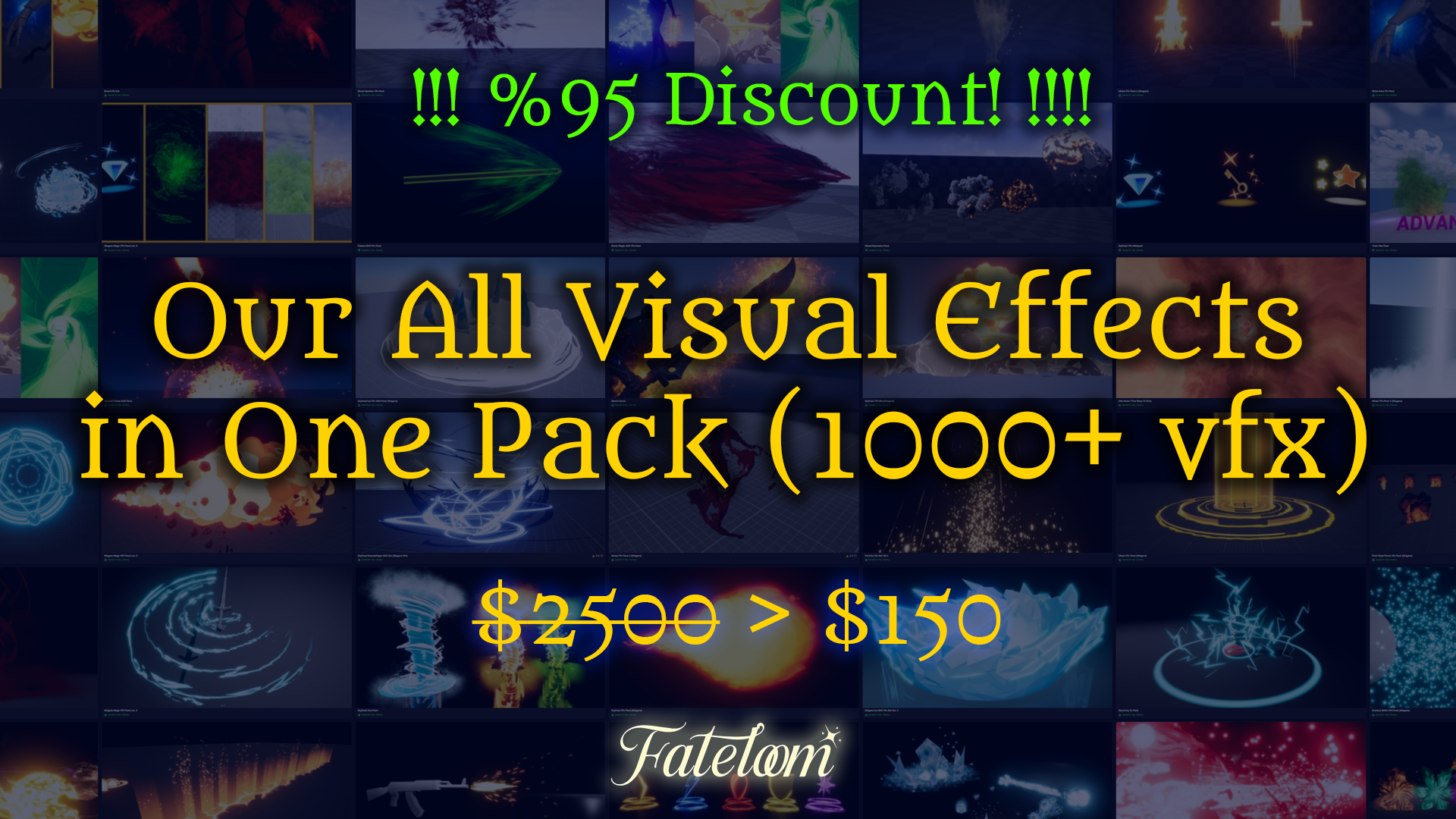 Every Visual Fateloom All-in-One VFX Essentials – Every Visual Effect You Need | Fab