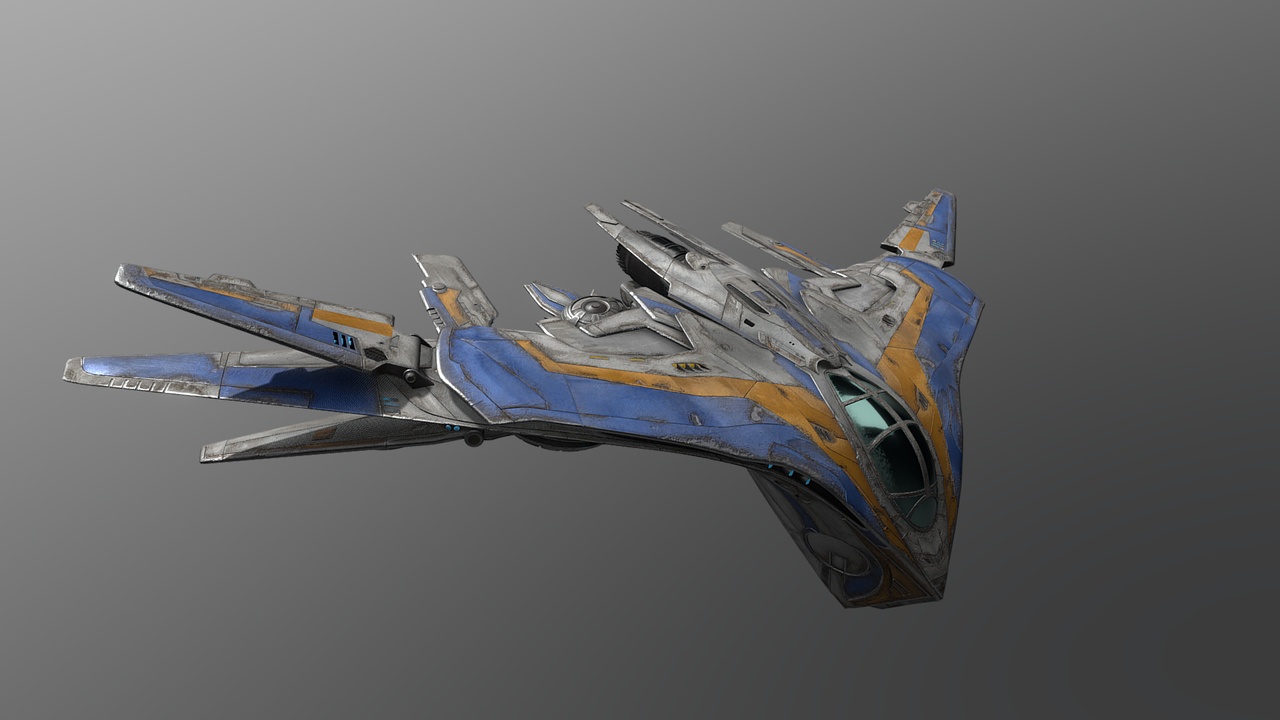 Media 1 for listing Milano GotG Spaceship