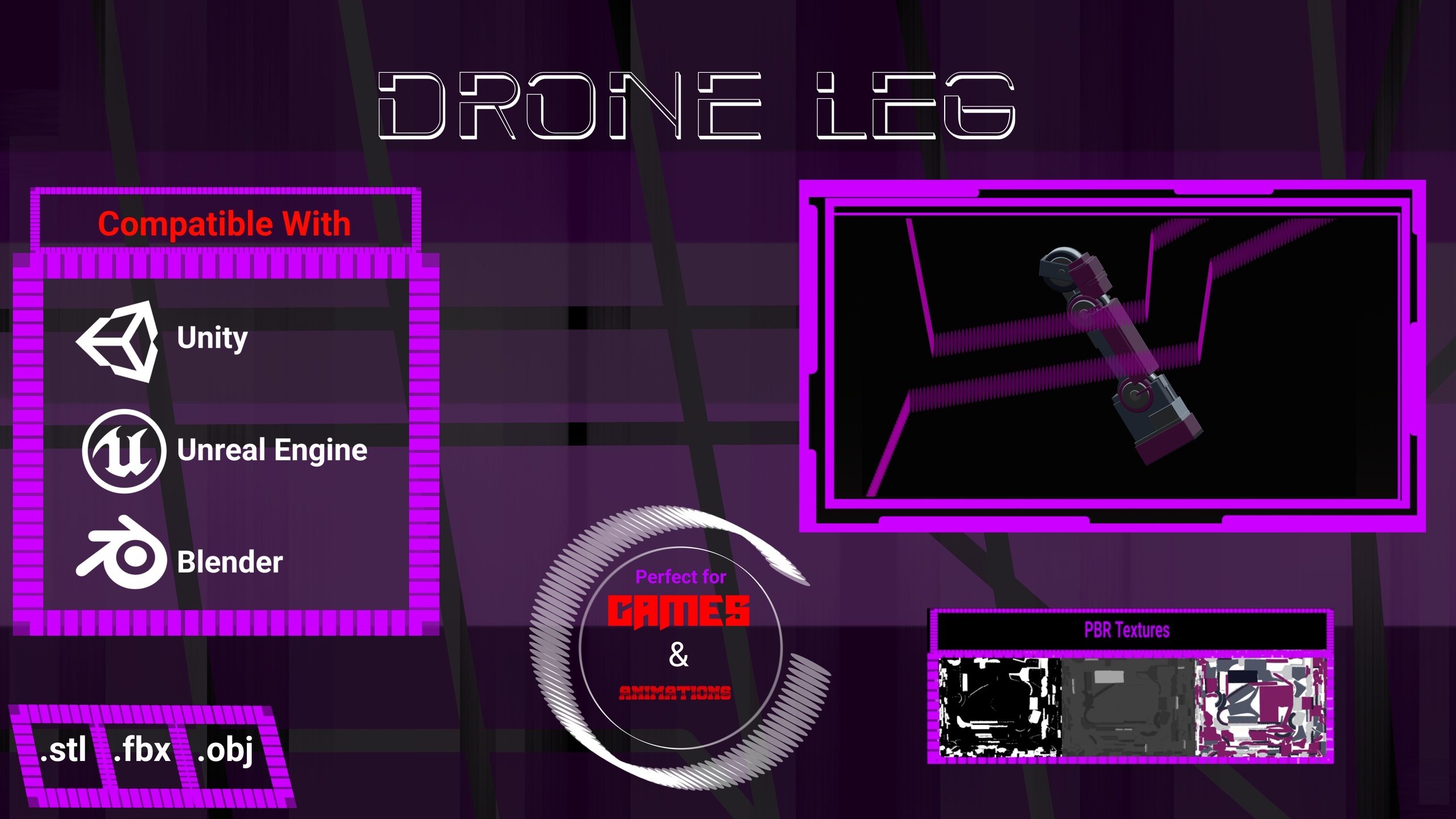 Media 1 for listing Drone Leg