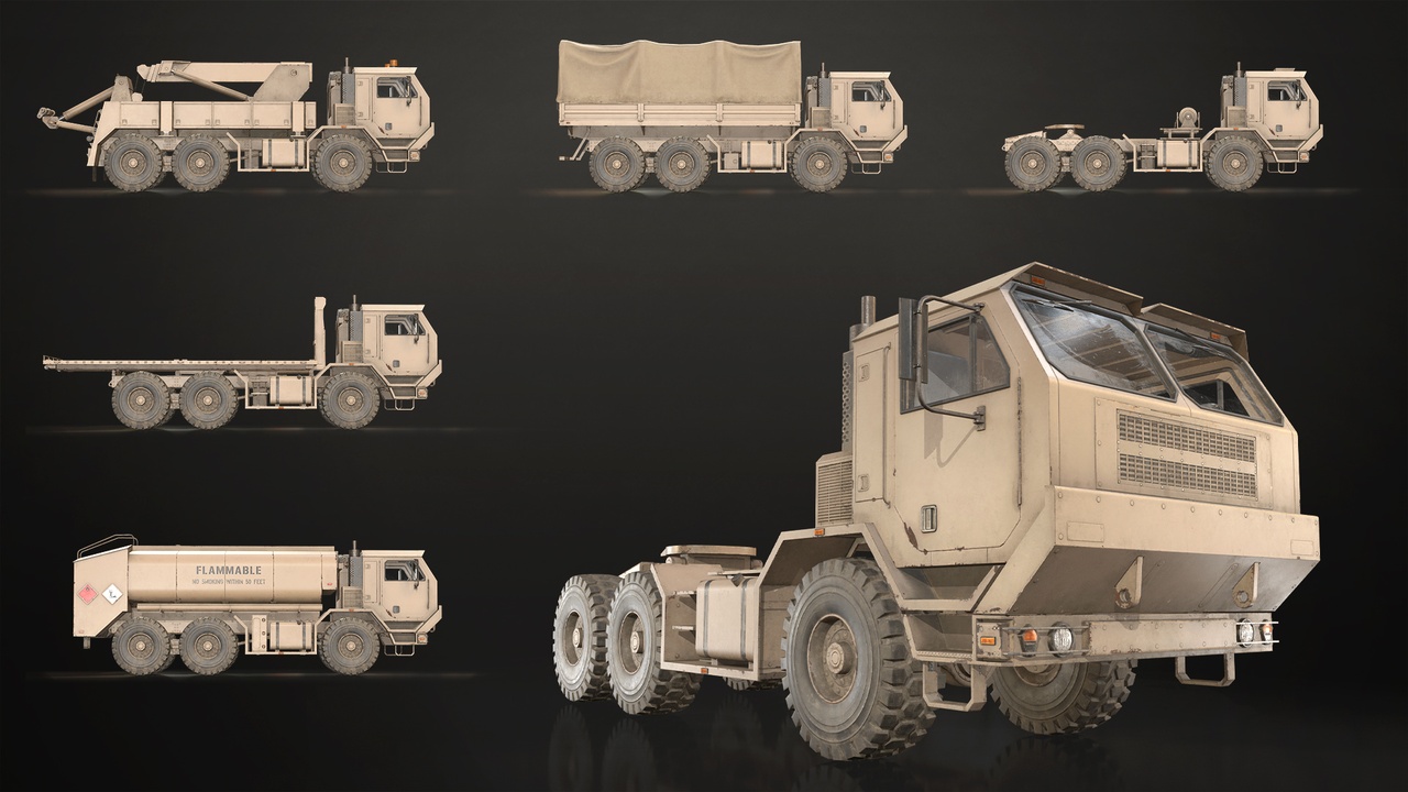 Media 1 for listing Military Truck V1 - Pack 1