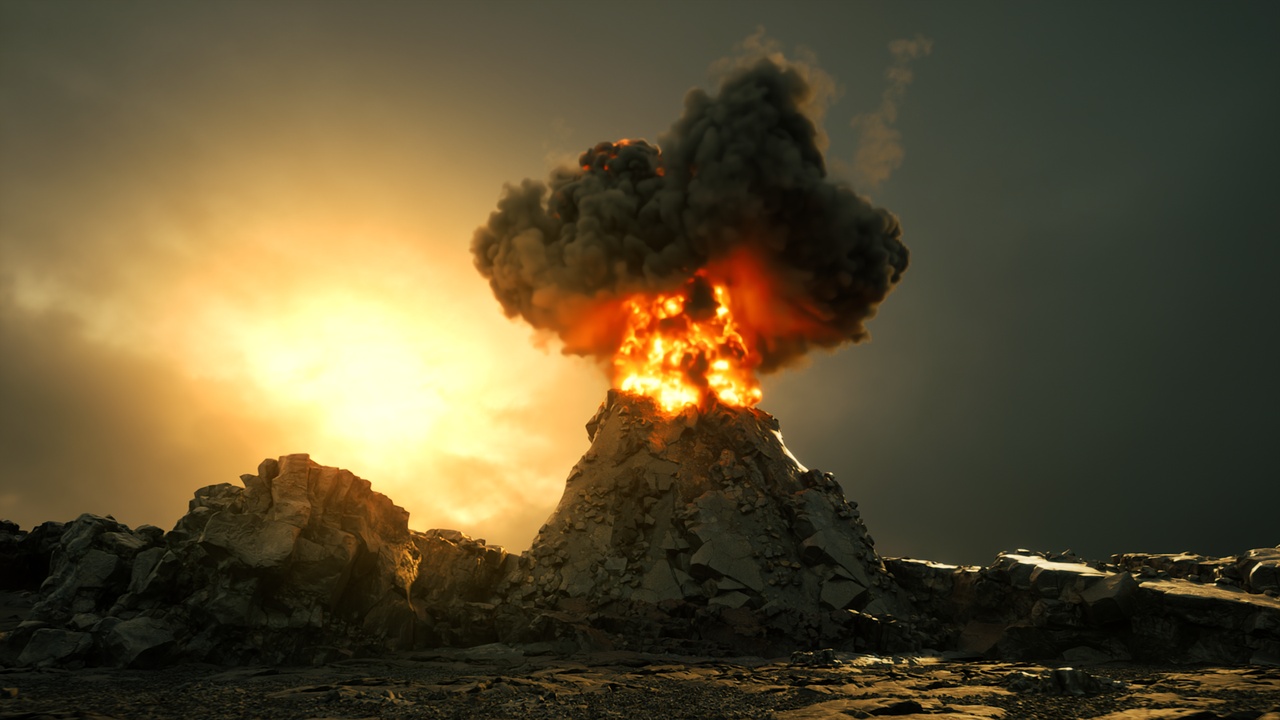Volcano 3D VDB Pack