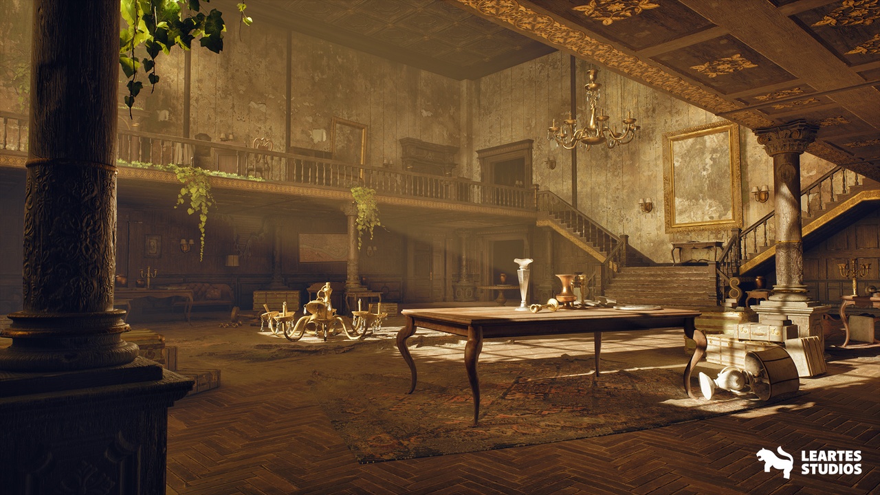 Media 1 for listing Abandoned Mansion Environment Pack ( Horror, Derelict )