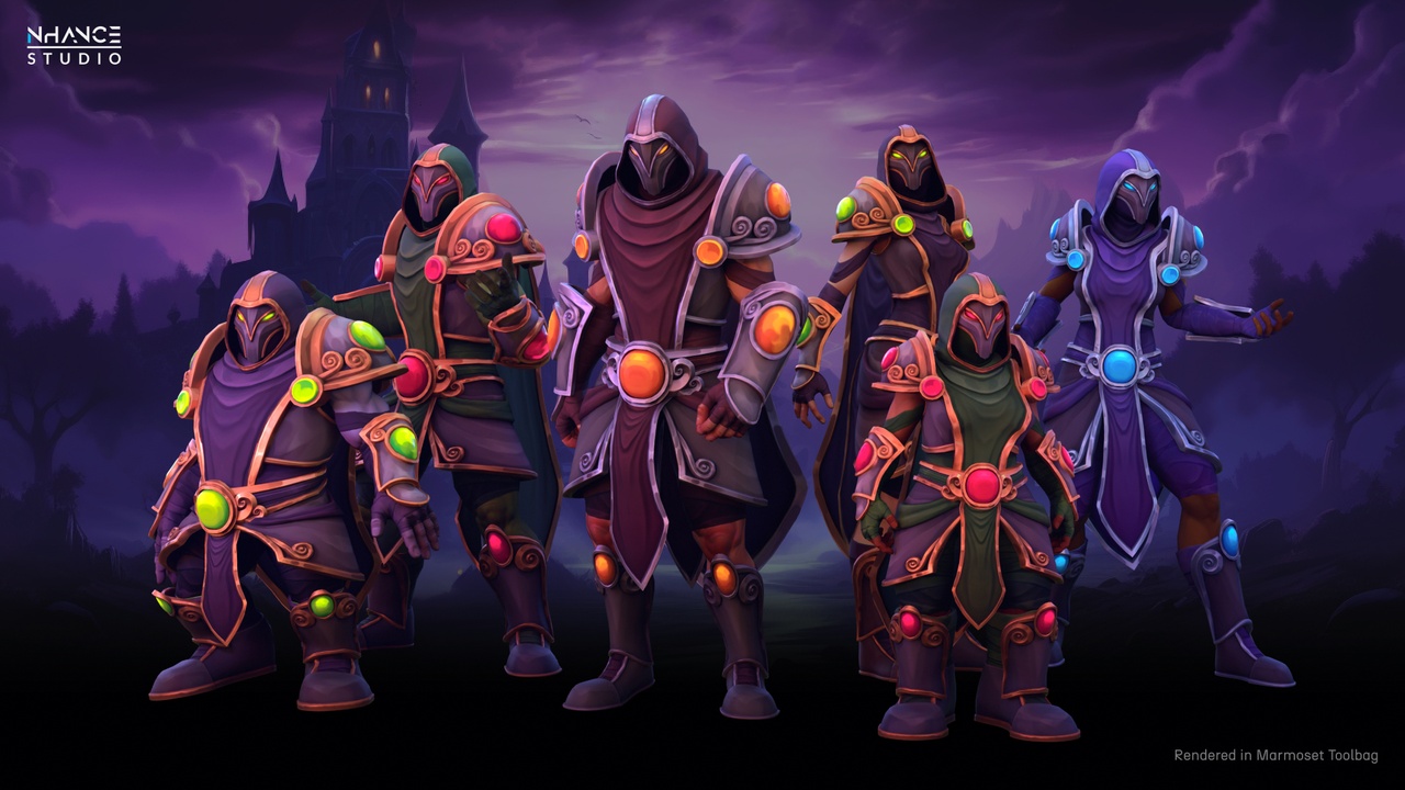 Media 1 for listing Stylized Shadow Keeper Outfit