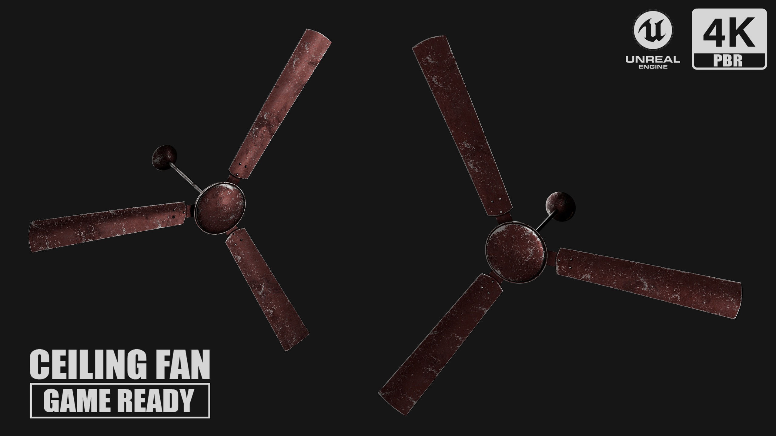 Media 1 for listing IronSpin 3B – Industrial Ceiling Fan