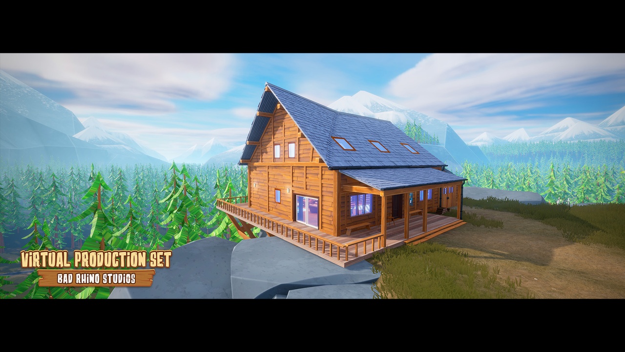 Media 1 for listing Stylized Virtual Production Set