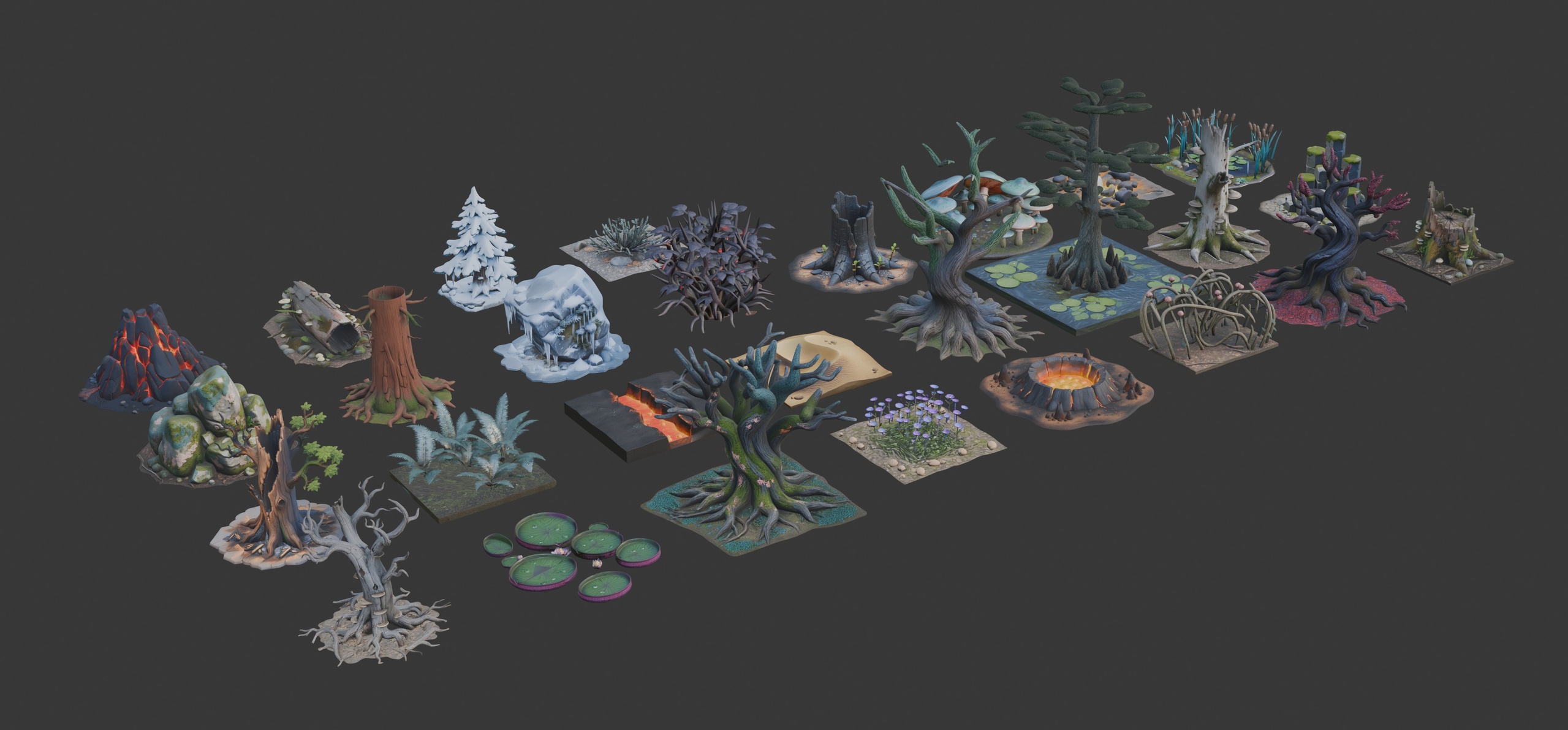 Media 1 for listing Environment Props Set
