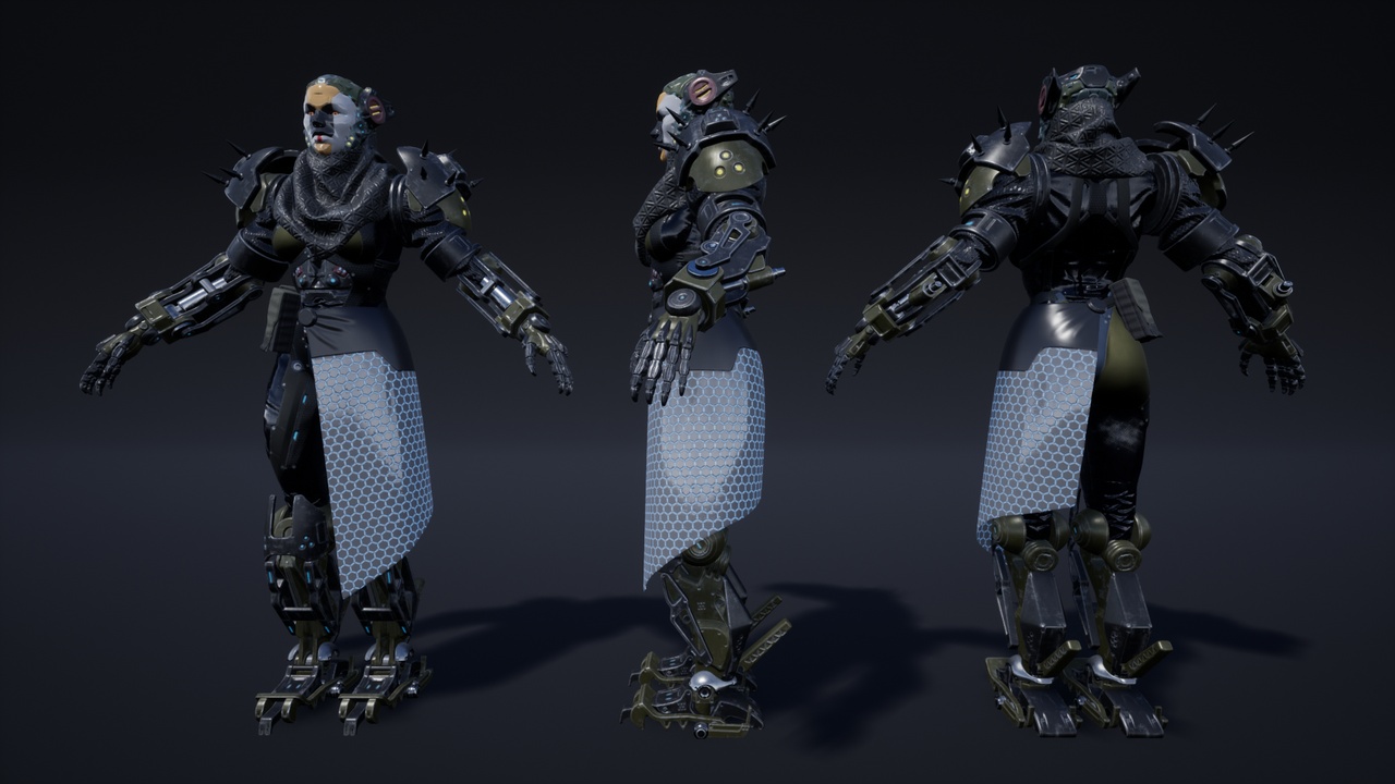 Media 1 for listing Sci-Fi Charactre 07 (Martyr)
