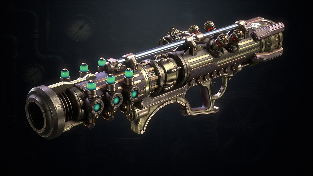 Media 1 for listing Steampunk Missile Launcher