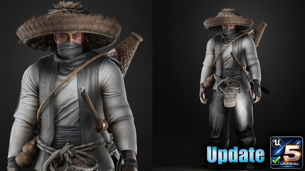 Samurai Ronin (Modular) | Fab