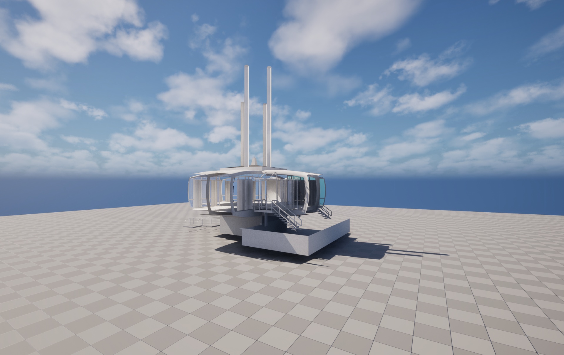 Media 1 for listing Energy Station – Futuristic Architectural Environment