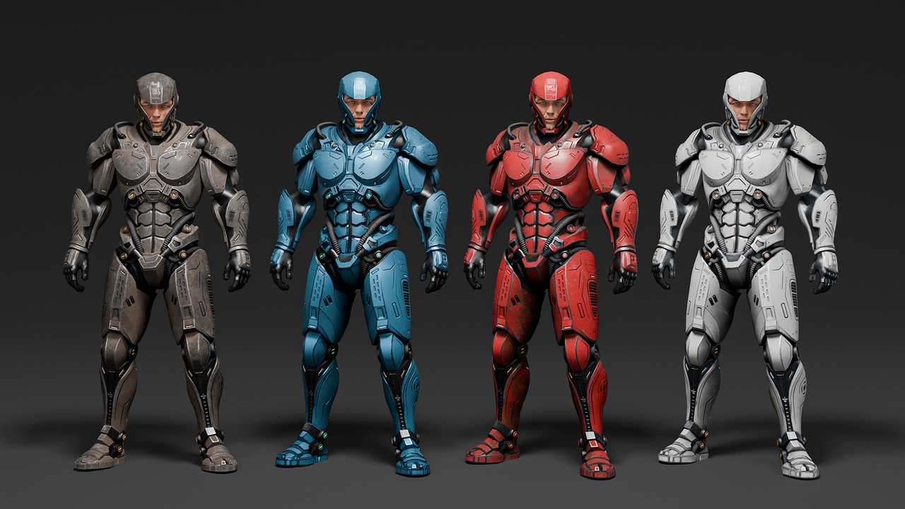 Media 1 for listing Sci-Fi Characters_V1
