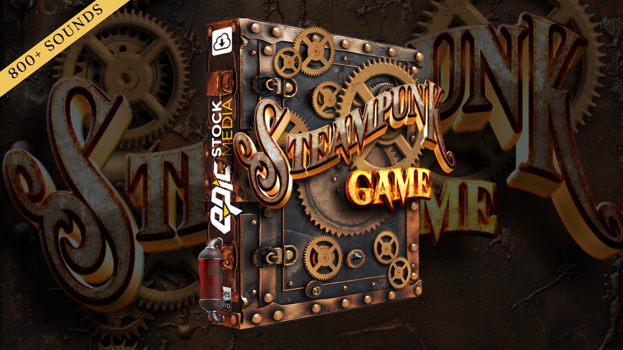 Media 1 for listing Steampunk Game Sound Effects Library