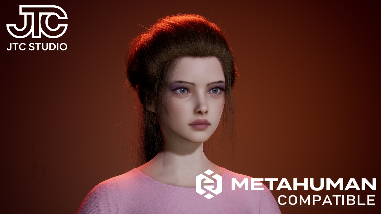 Media 1 for listing Elfina — Realistic Editable MetaHuman Character —— 厄芬娜 — 写实可编辑角色